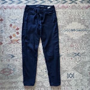 Old Navy Rockstar Low Rise Jeans - Dark Blue